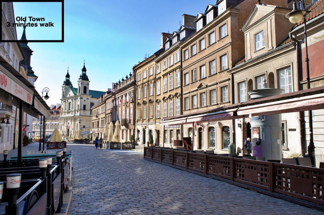 Sasiad Syrenki - Old Town Apartment Warschau Exterior foto