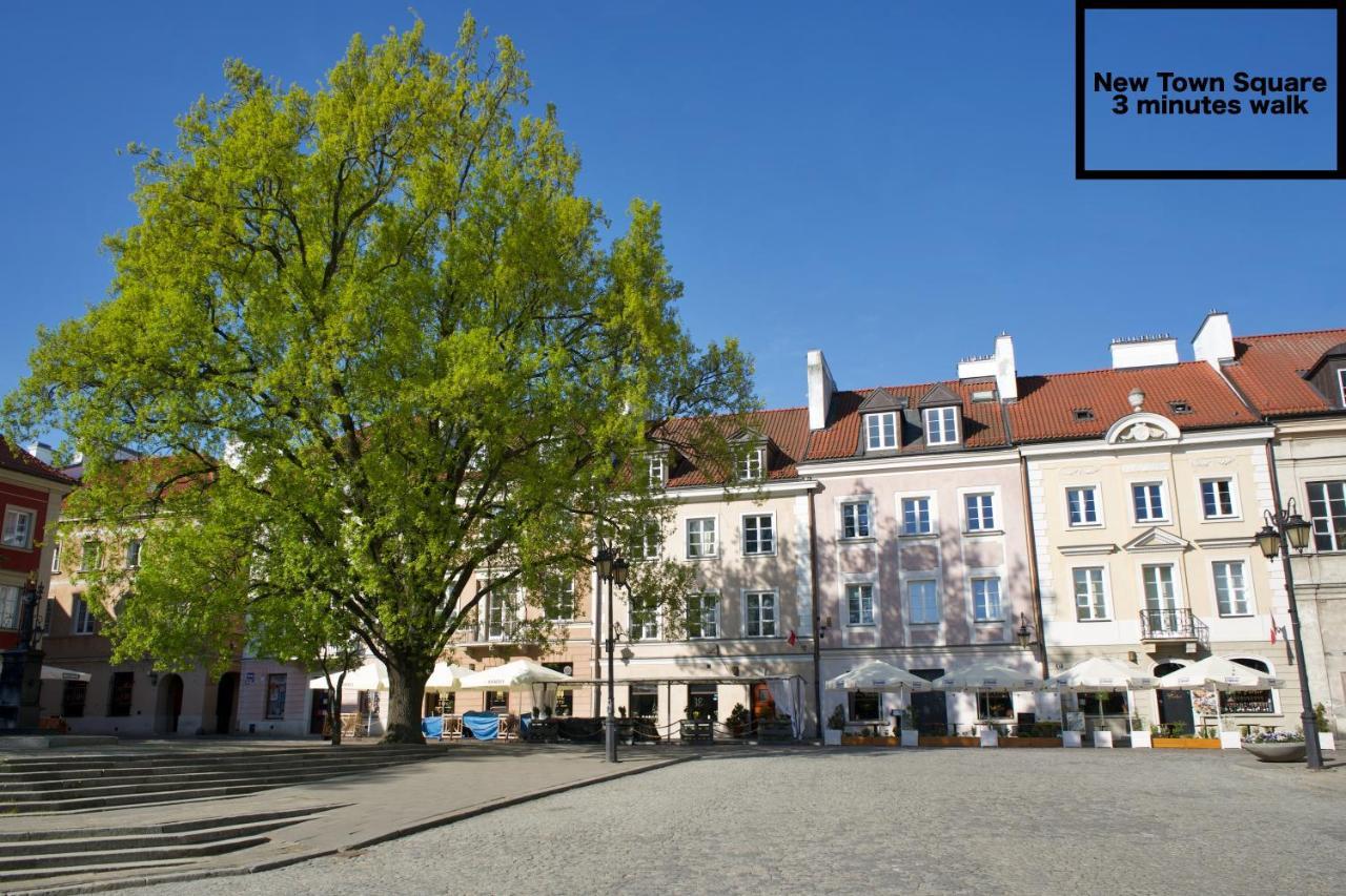 Sasiad Syrenki - Old Town Apartment Warschau Exterior foto